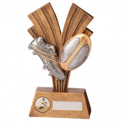 Xplode Rugby Boot & Ball Award 180mm